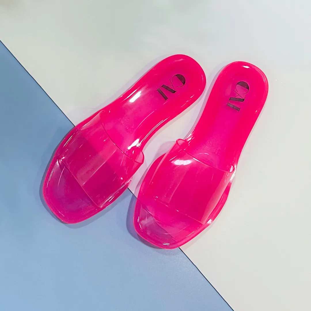 Pink Aqua Flats