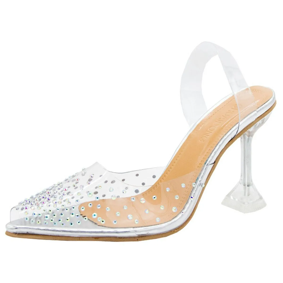 Point Toe Kitten Heels Sandals