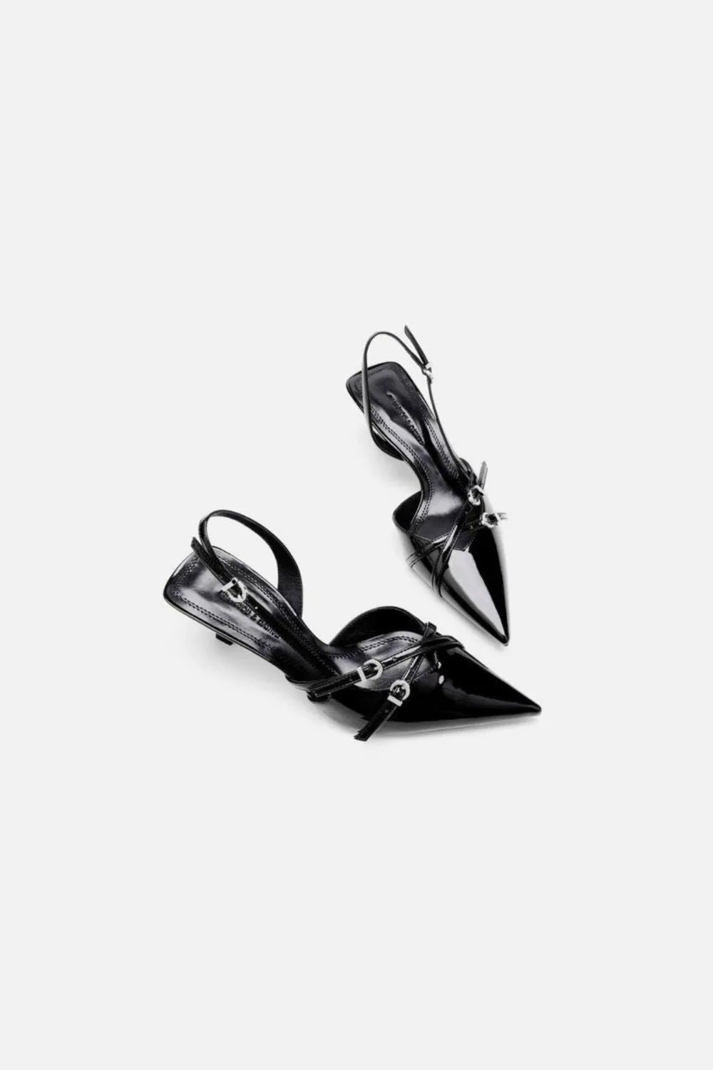 Point Toe Slingback Pumps