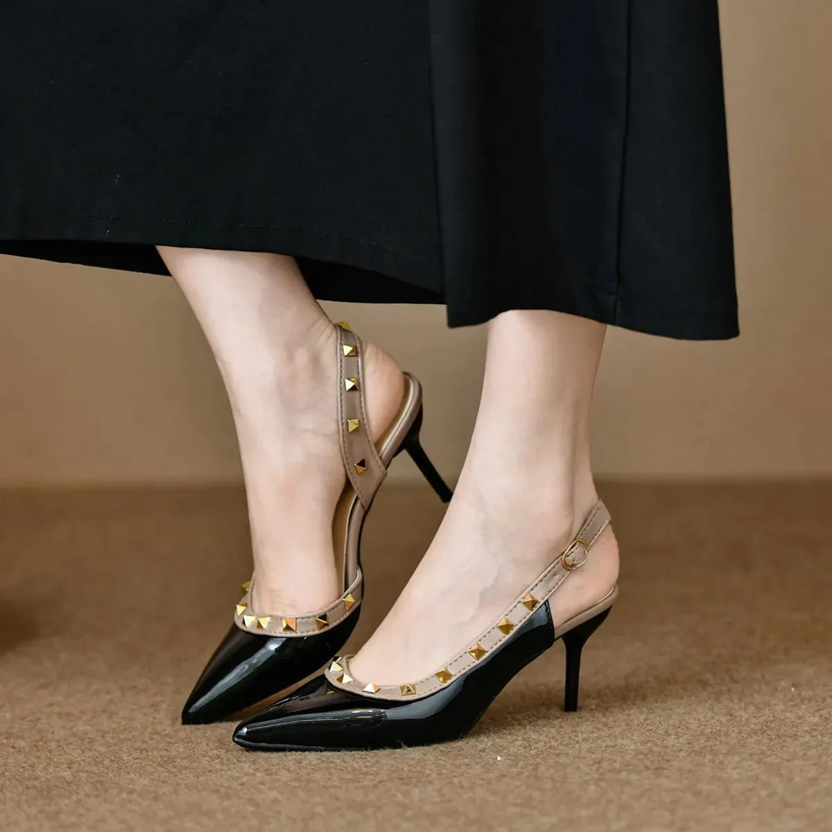 Point Toe Stiletto Pumps