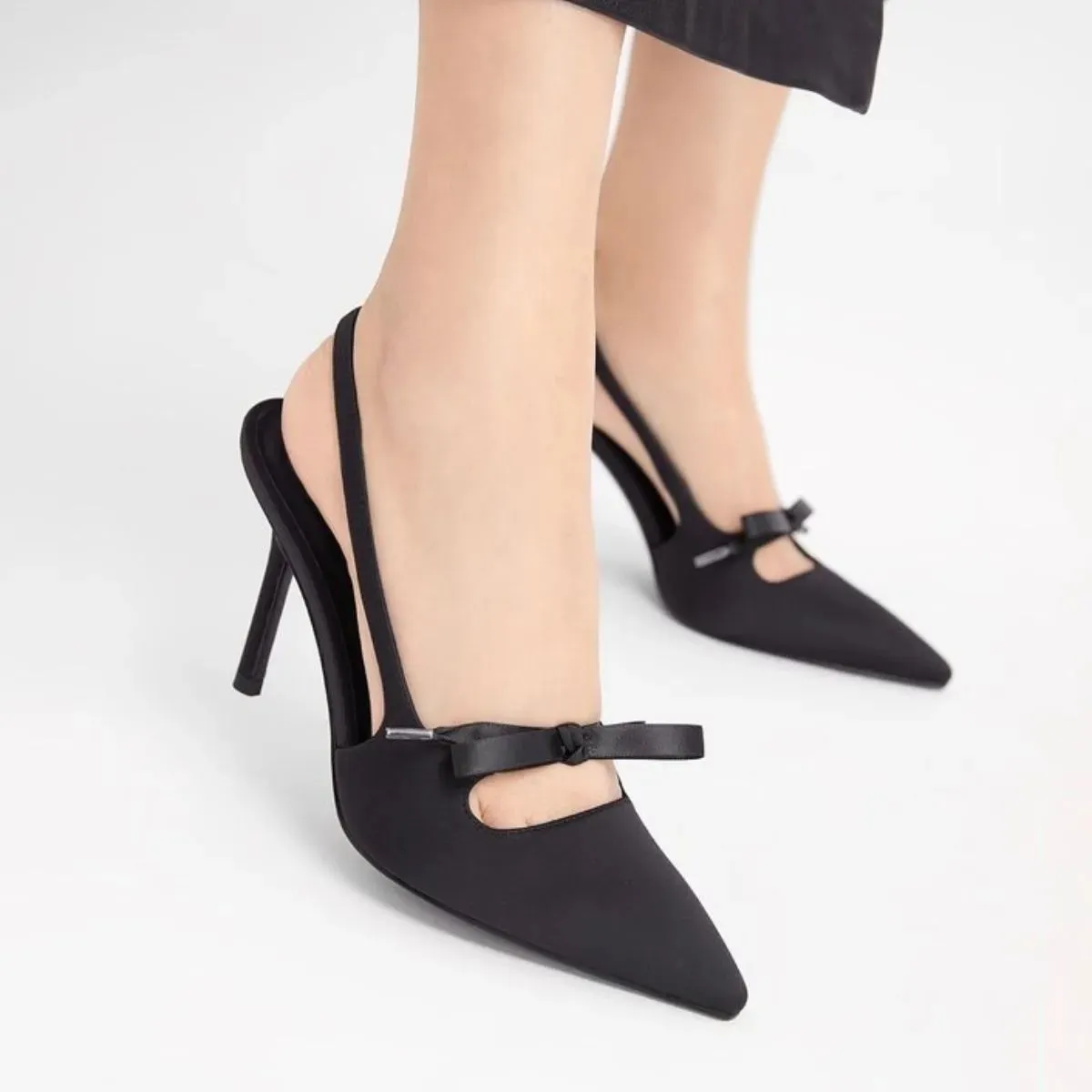 Point Toe Stiletto Pumps