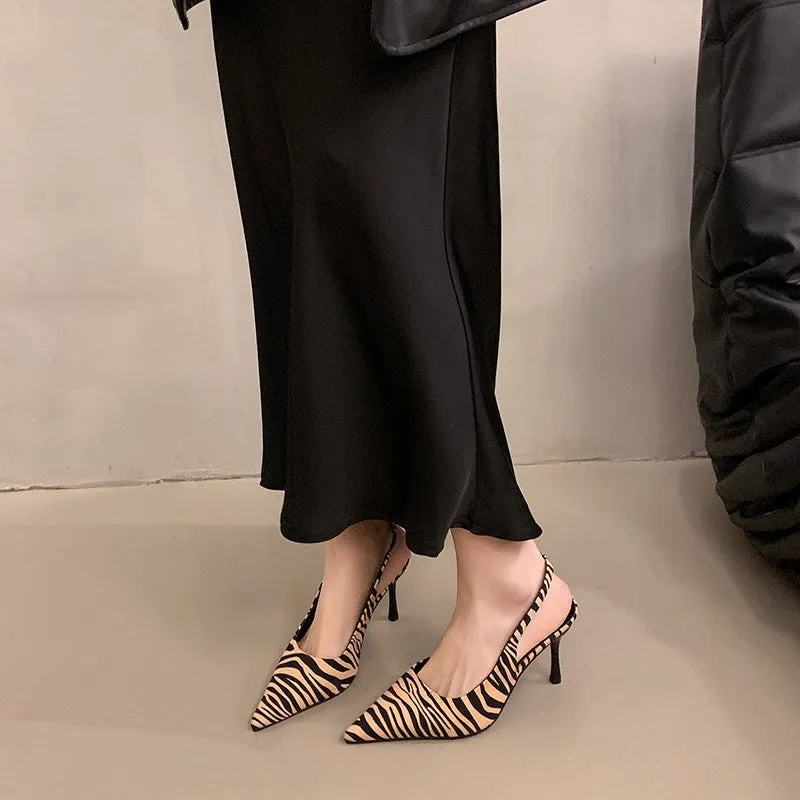 Point Toe Stiletto Pumps