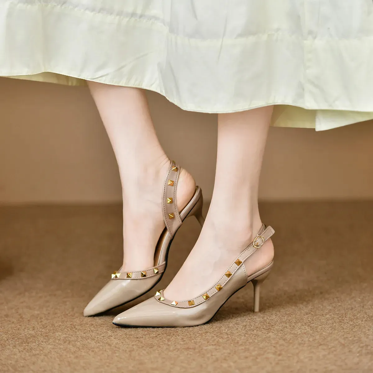 Point Toe Stiletto Pumps