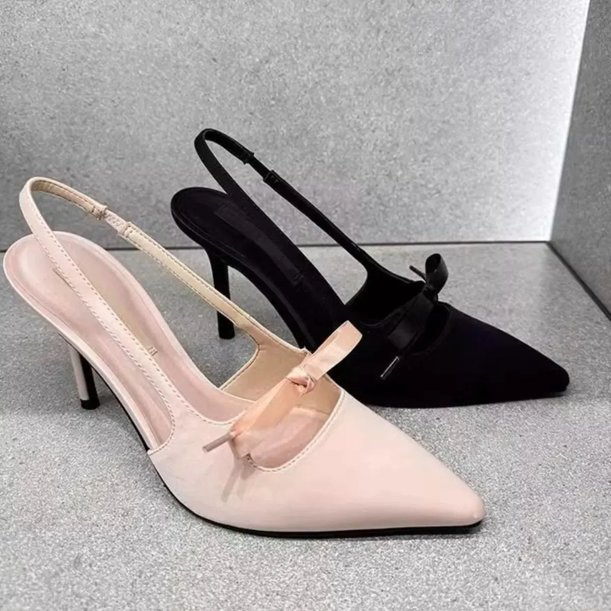 Point Toe Stiletto Pumps