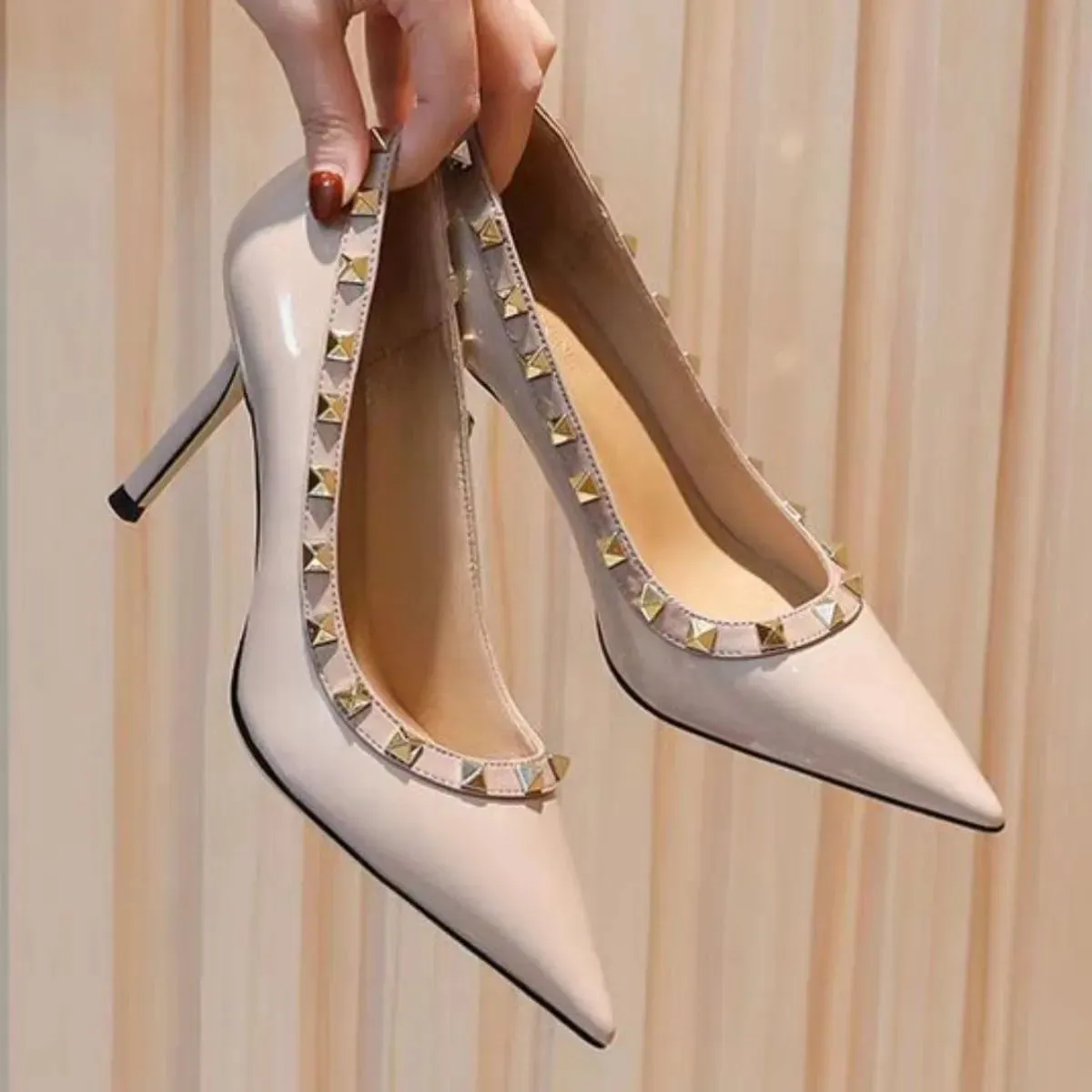 Point Toe Stiletto Pumps