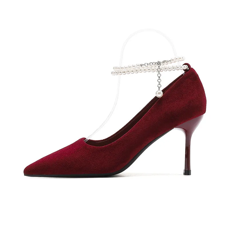 Point Toe Stiletto Pumps