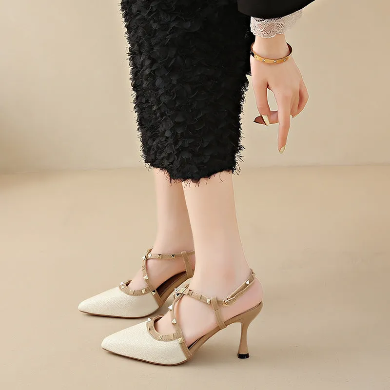 Point Toe Stiletto Pumps