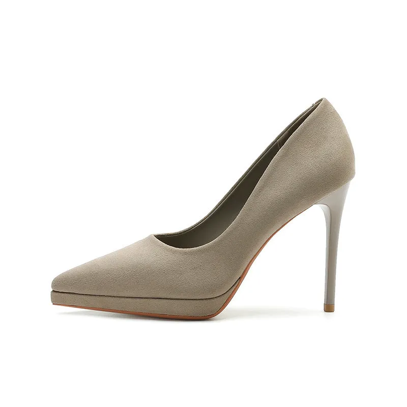 Point Toe Stiletto Pumps