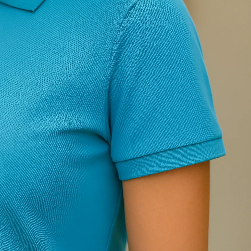 Polo with Slim-Sky Blue