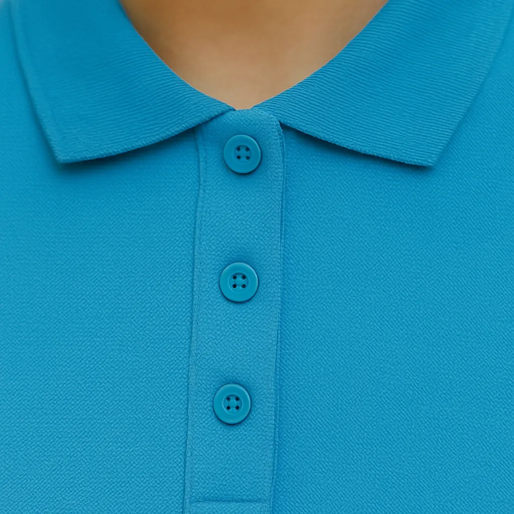 Polo with Slim-Sky Blue