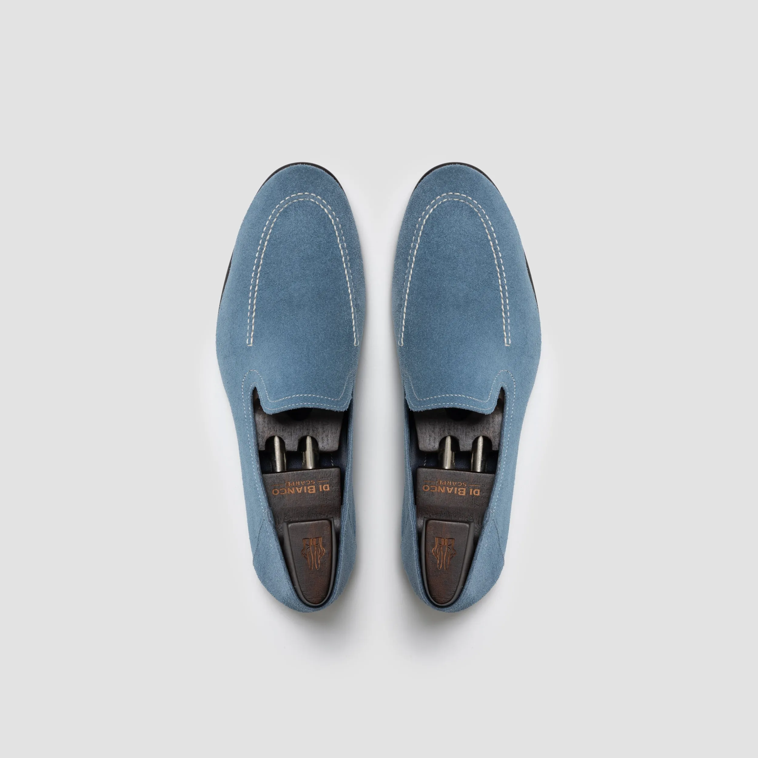 Positano Pavone Men's Suede Loafer