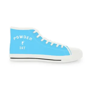 Powder Day Light Blue - High Top Sneakers