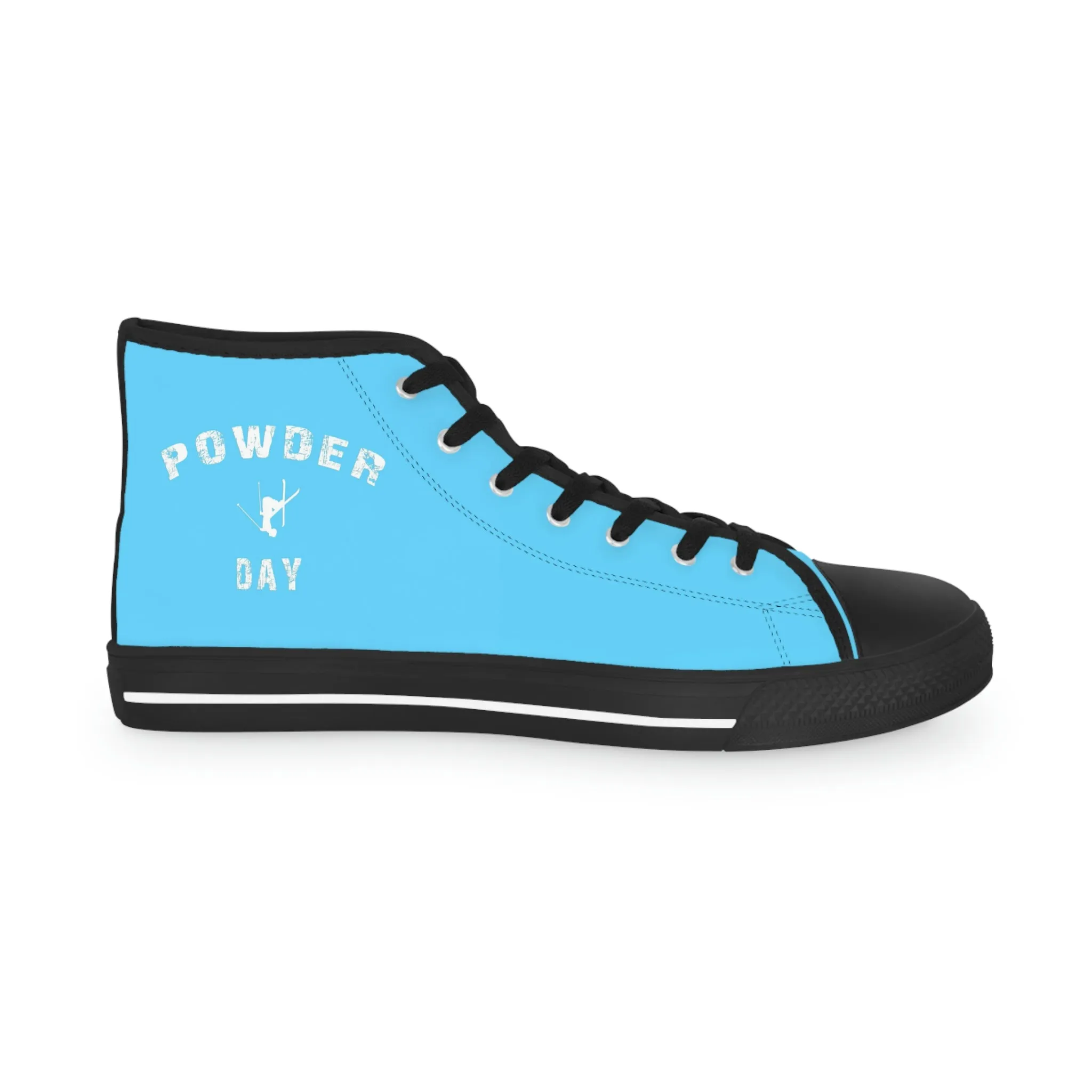 Powder Day Light Blue - High Top Sneakers