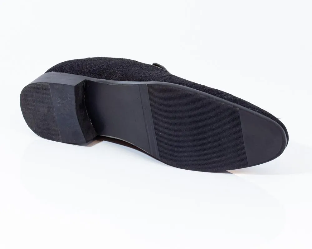 Premium Black Loafers for men designer slip on casual / dress shoes – Luxury Leather