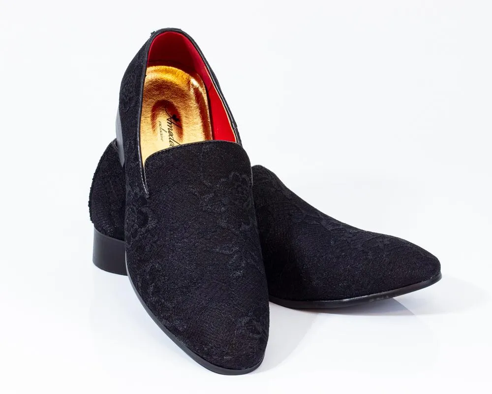 Premium Black Loafers for men designer slip on casual / dress shoes – Luxury Leather