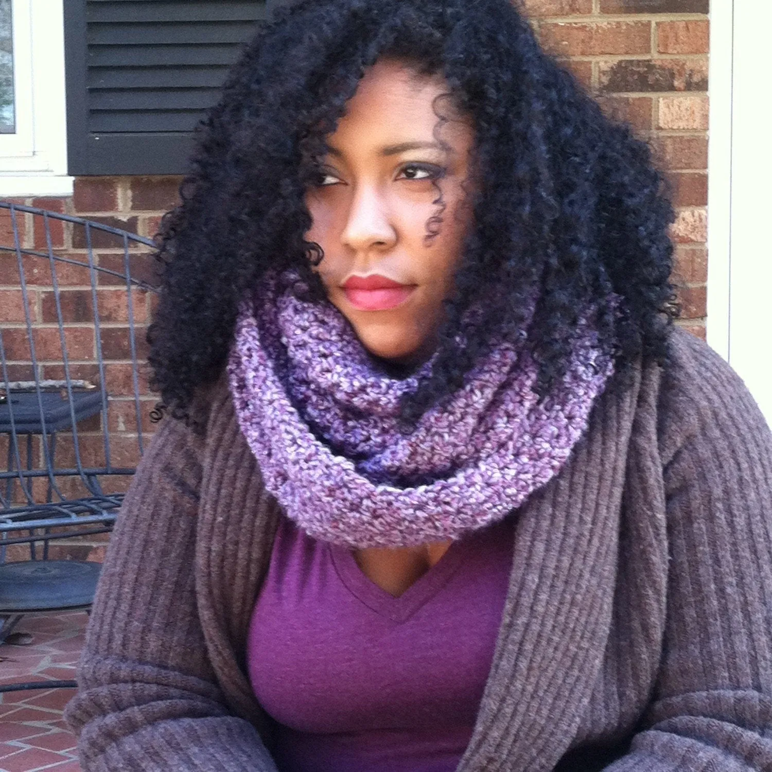PURPLE | Signature Series Infinity Scarf