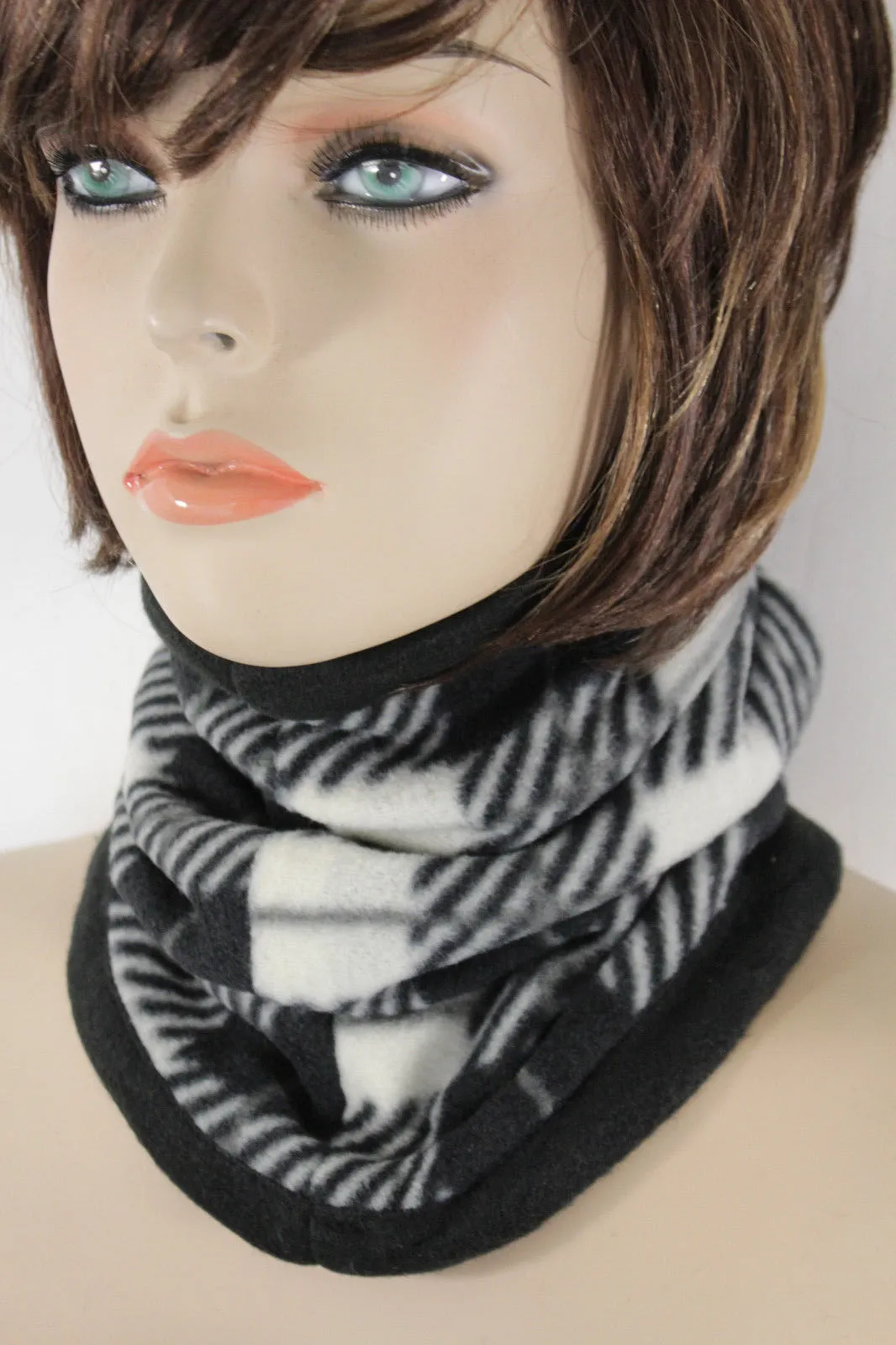 Red Black White Beige Neck Warmer Scarf Turtle Cover Mask Hat Sport Men