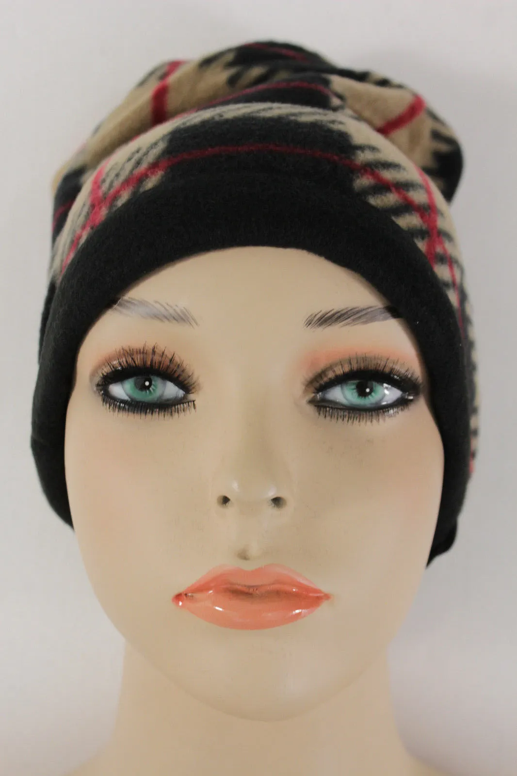 Red Black White Beige Neck Warmer Scarf Turtle Cover Mask Hat Sport Men