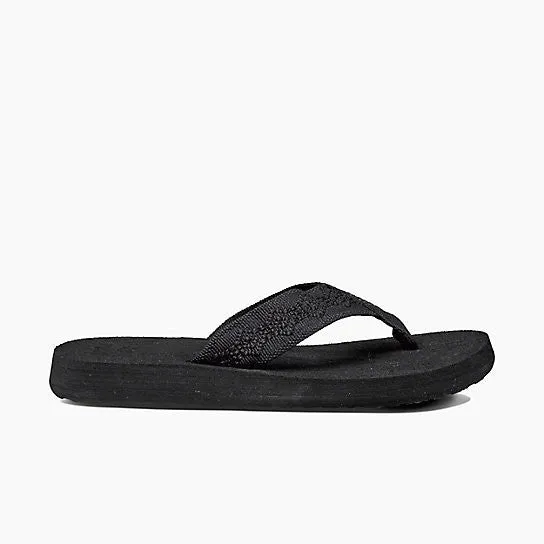 Reef Sandy Women's Sandals - Black/ Black