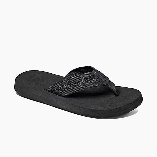 Reef Sandy Women's Sandals - Black/ Black