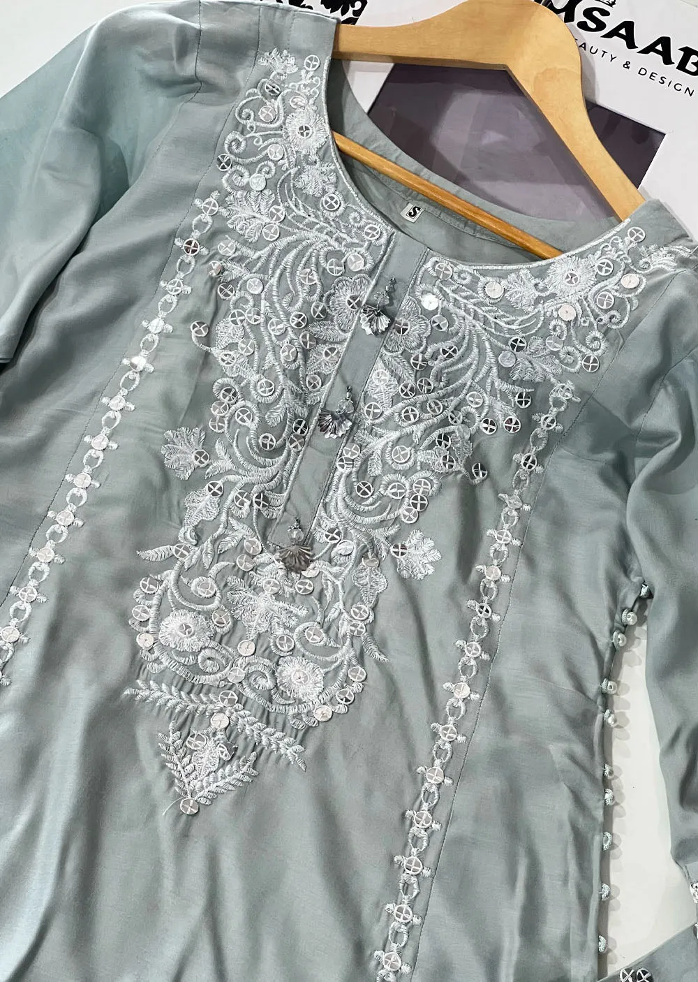 RGZ1403 Readymade Mint Linen suit