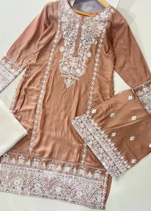 RGZ1403 Readymade Nude Linen suit
