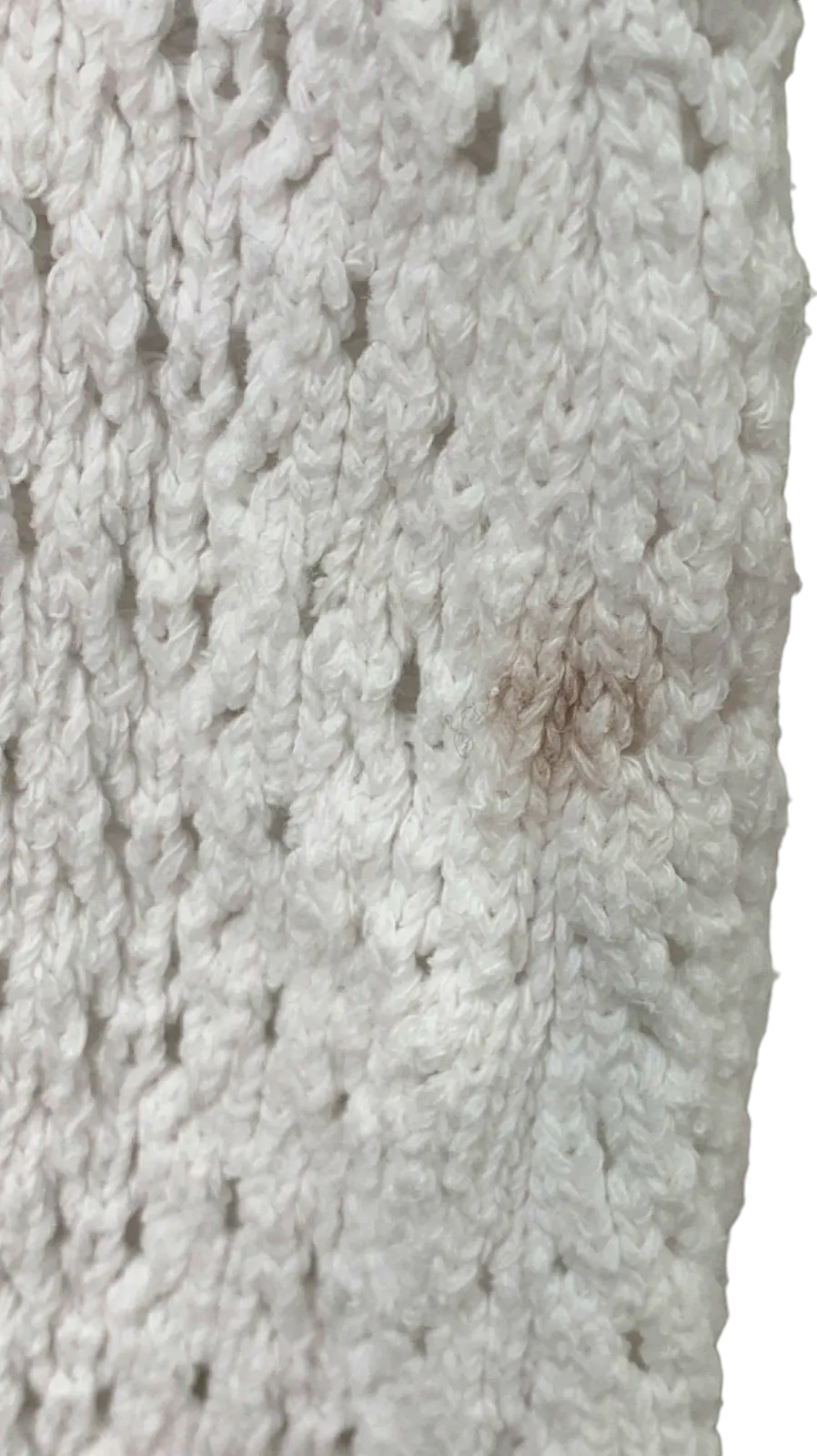 River Island White Crochet Dress UK 6