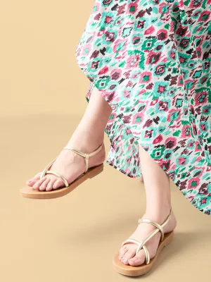 Rocia By Regal Gold Women Smart Casual Flats