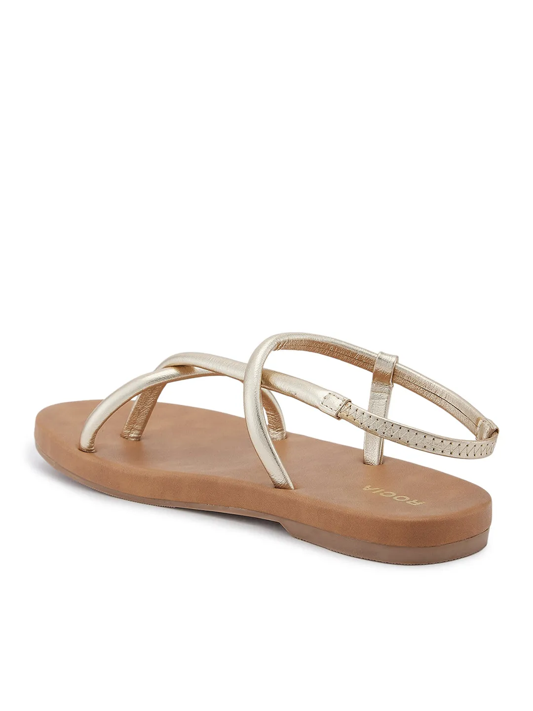 Rocia By Regal Gold Women Smart Casual Flats