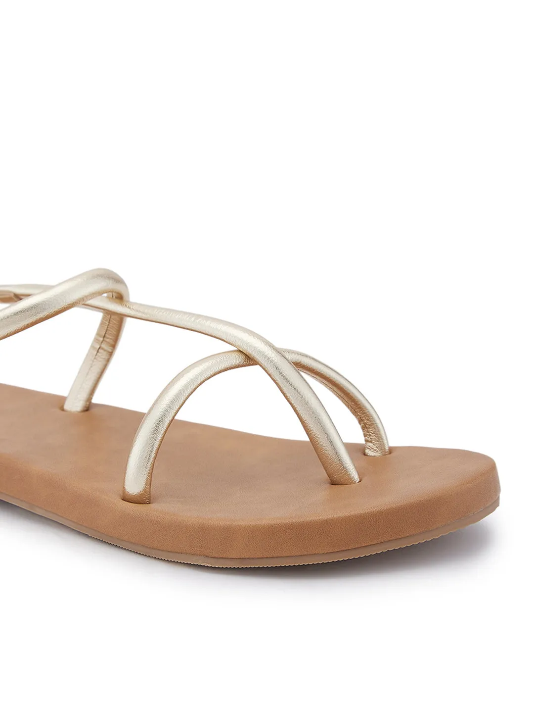 Rocia By Regal Gold Women Smart Casual Flats