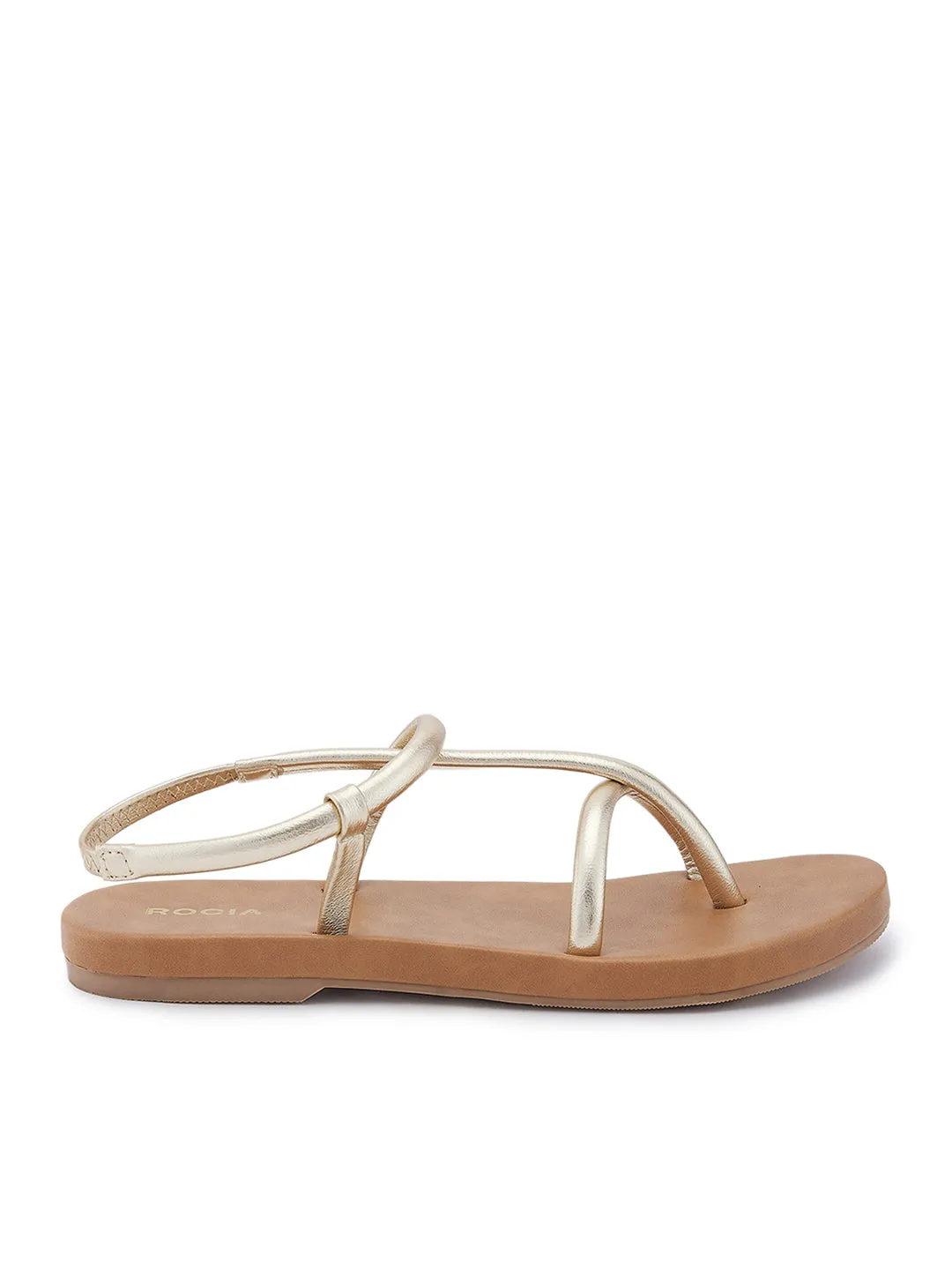 Rocia By Regal Gold Women Smart Casual Flats