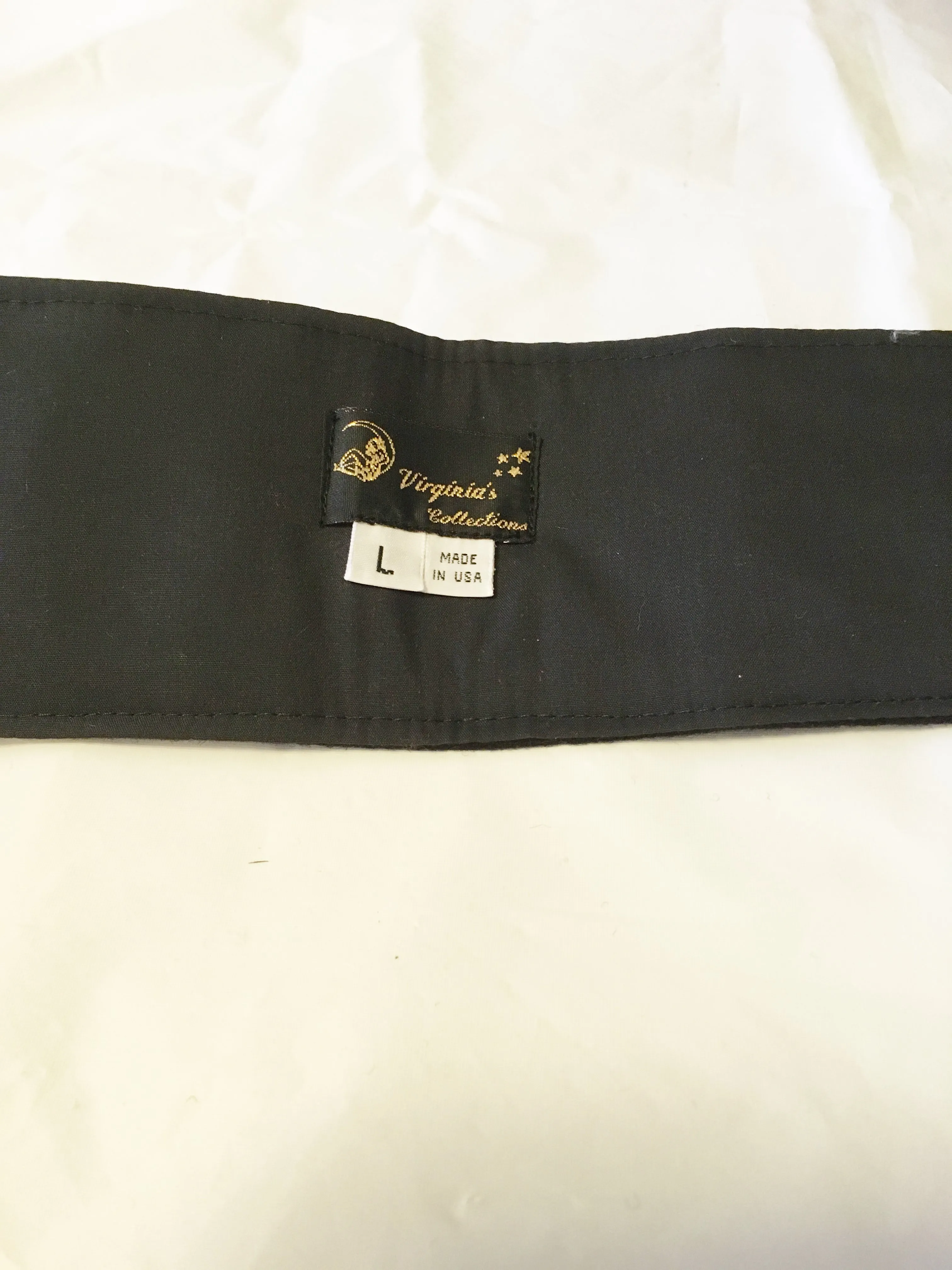 Romanian Folk Embroidered Belt for Traditional-National Folk Costume