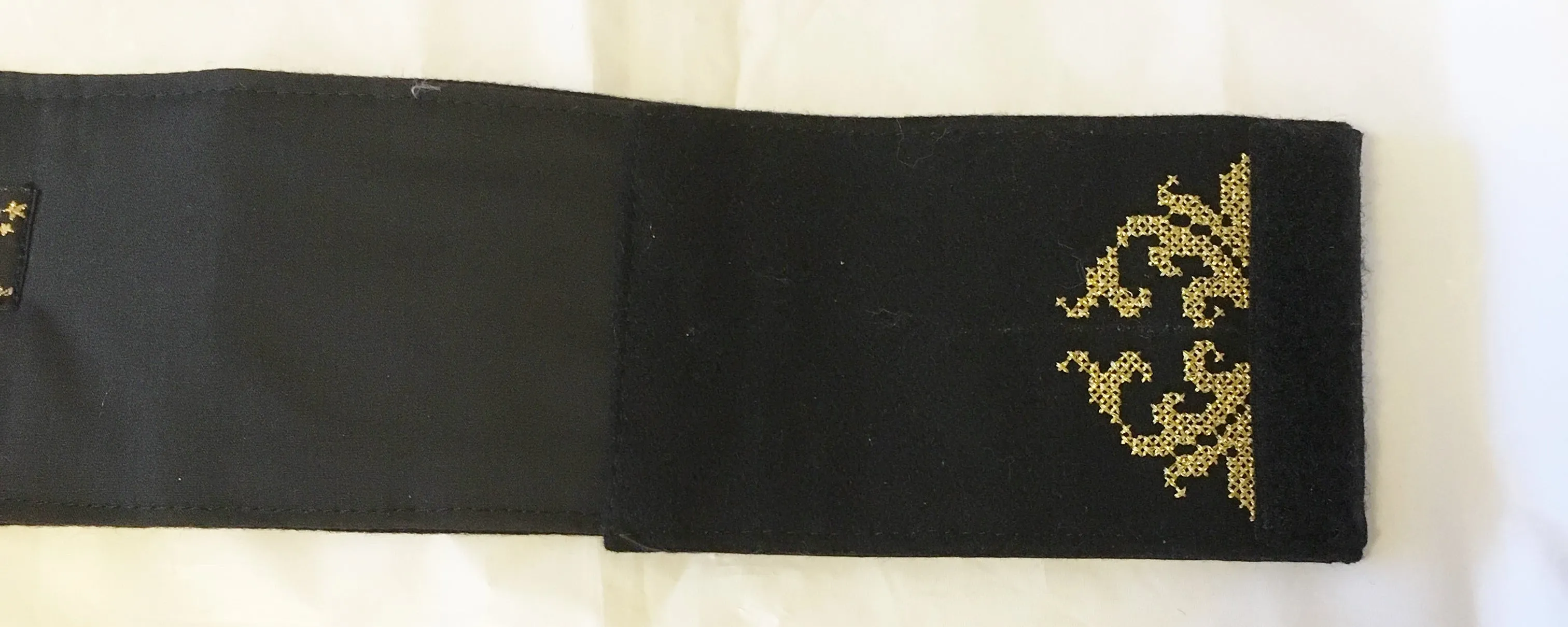 Romanian Folk Embroidered Belt for Traditional-National Folk Costume