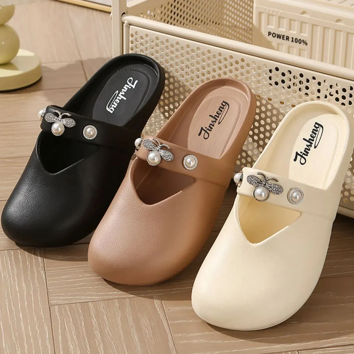 Round Toe Flats Sandals