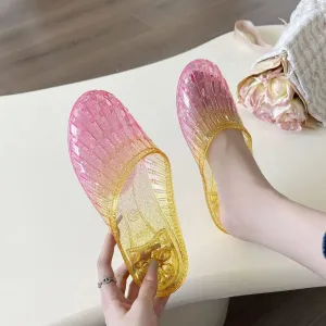 Round Toe Flats Sandals