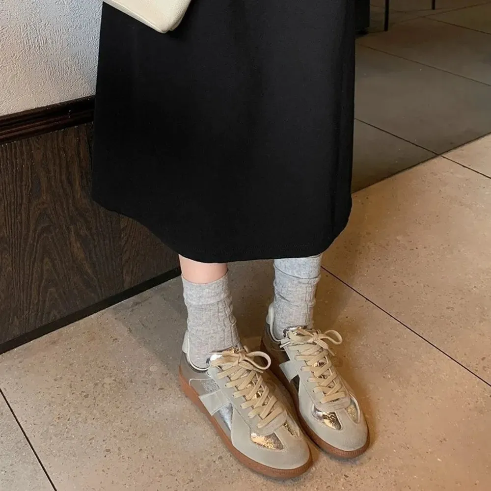 Round Toe Flats Sneakers