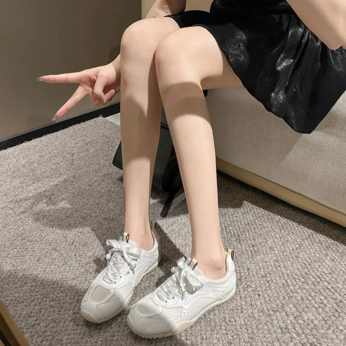 Round Toe Flats Sneakers