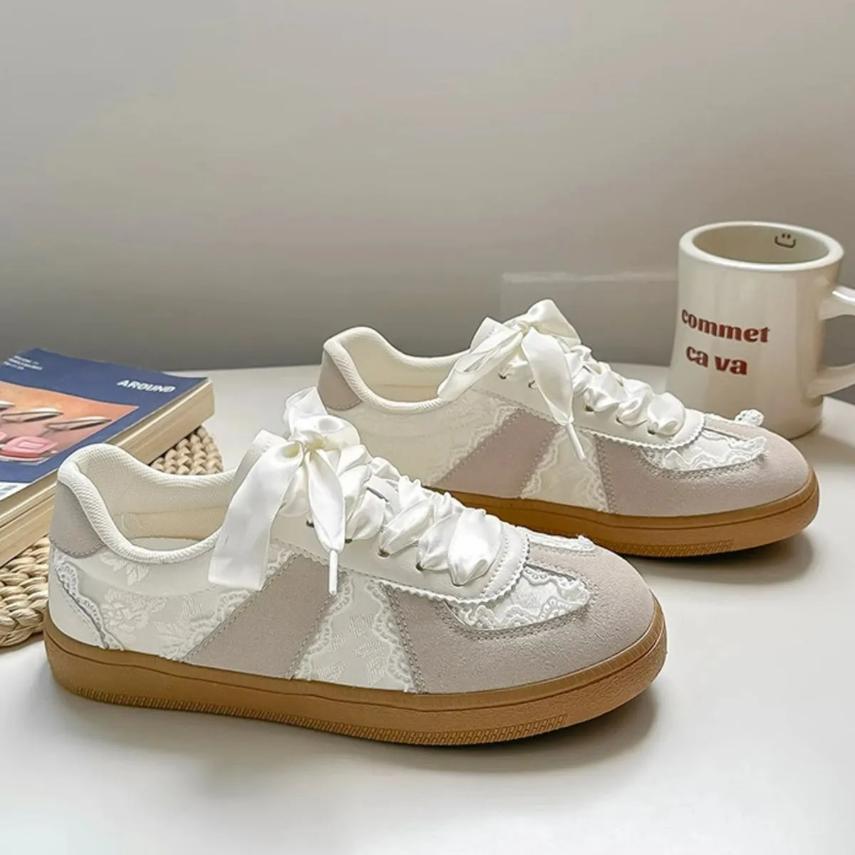 Round Toe Flats Sneakers
