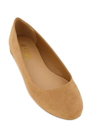 Round Toe Flats