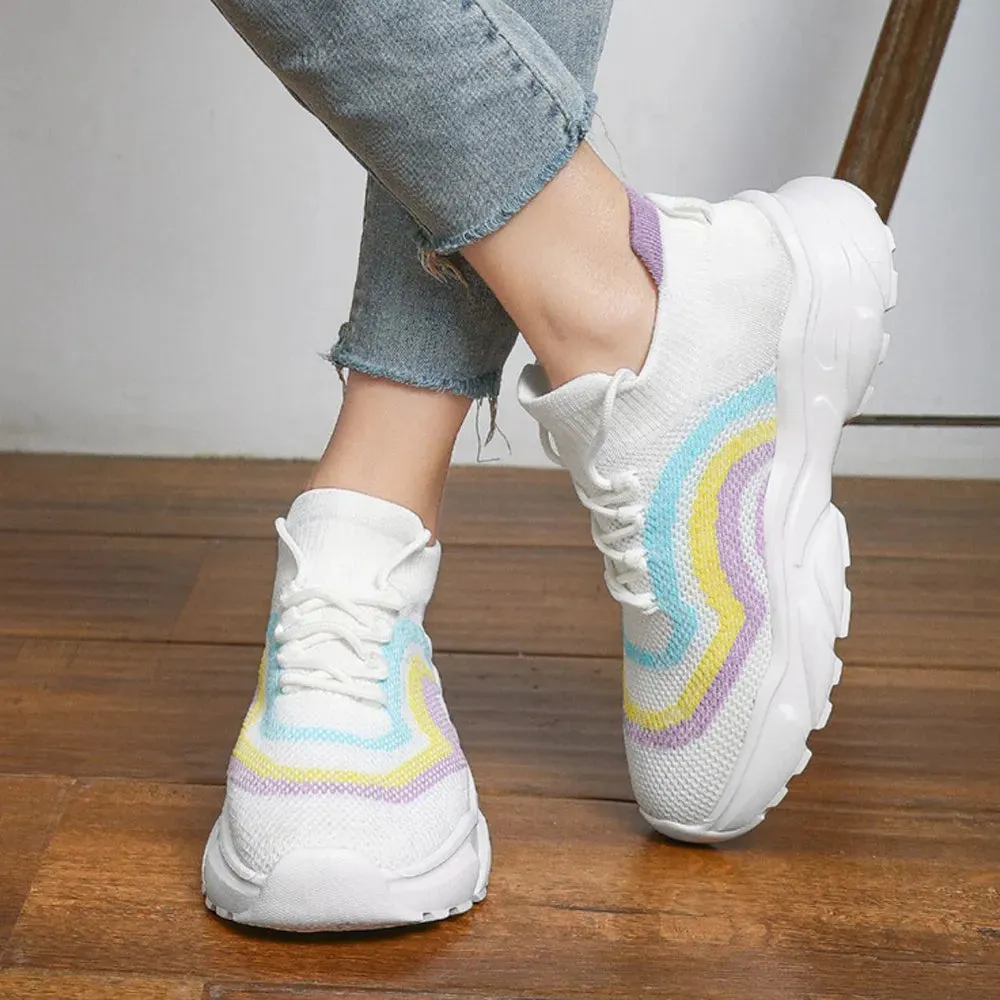 Round Toe Platform Athletic