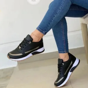 Round Toe Platform Athletic