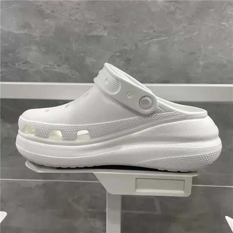 Round Toe Platform Sandals