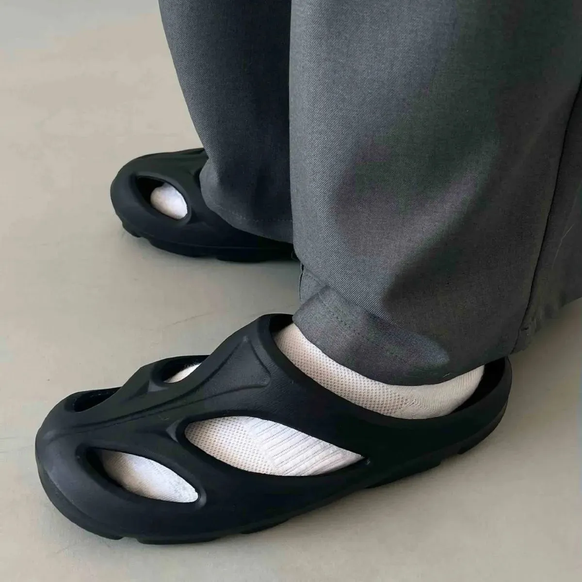 Round Toe Platform Sandals