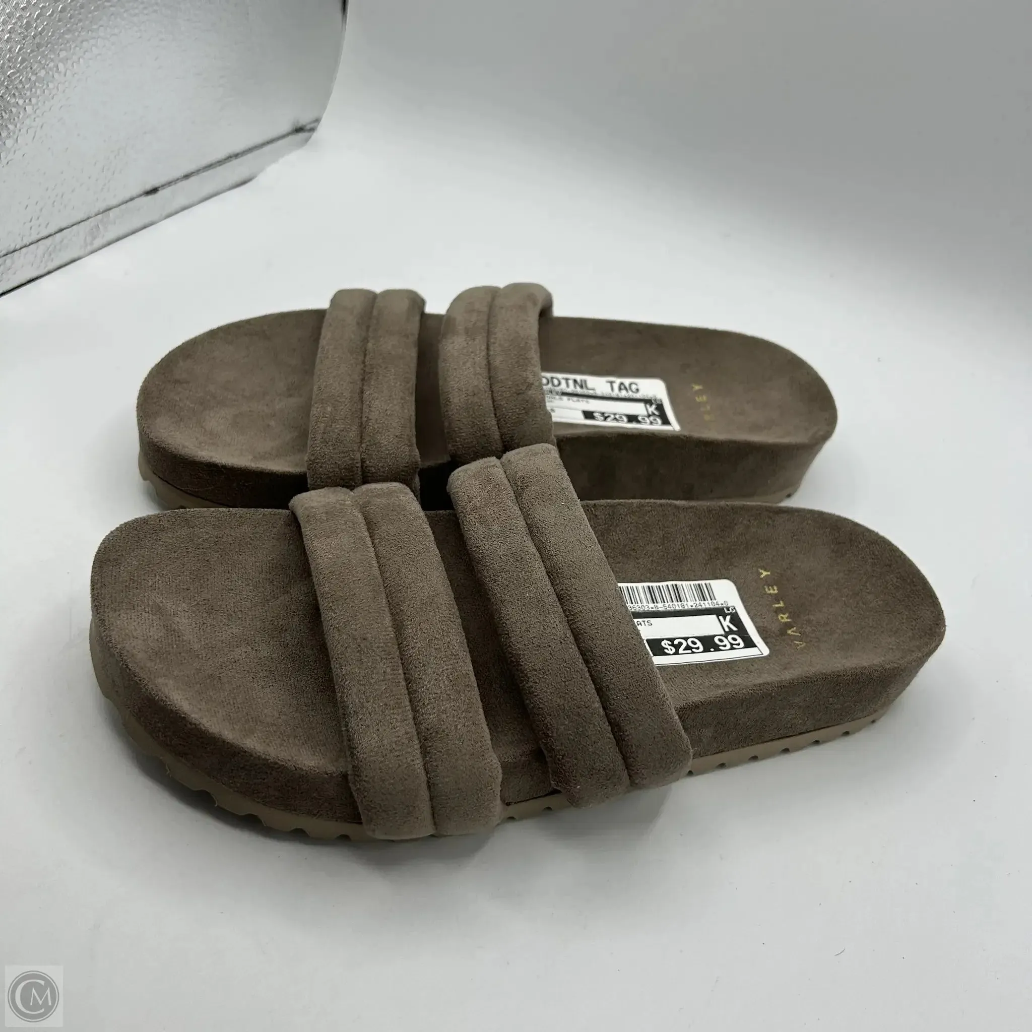 Sandals Flats By Varley In Brown, Size: 6