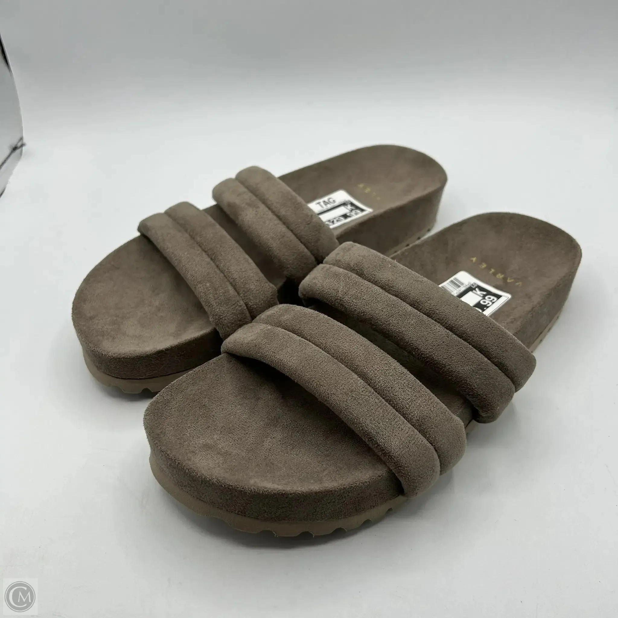 Sandals Flats By Varley In Brown, Size: 6