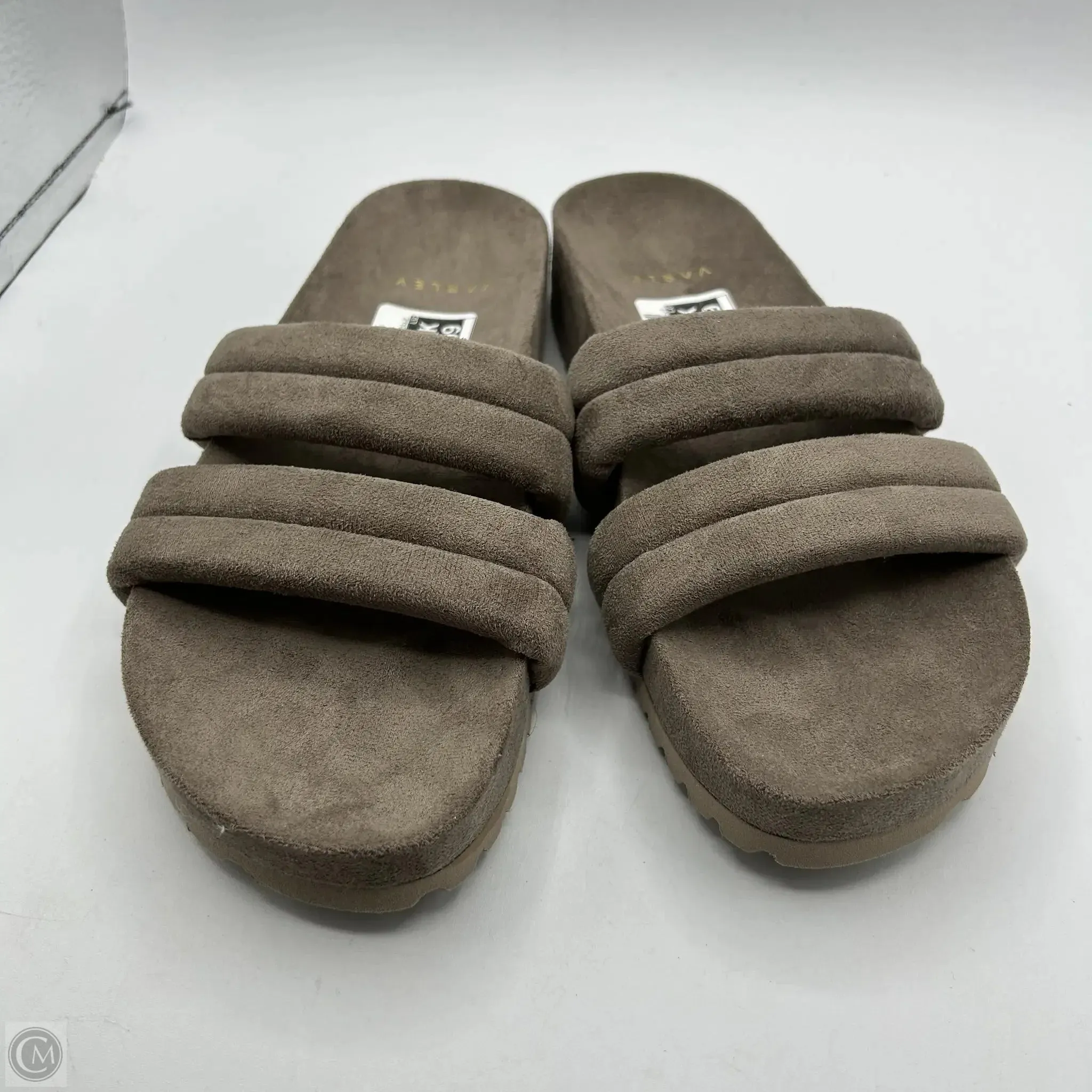 Sandals Flats By Varley In Brown, Size: 6