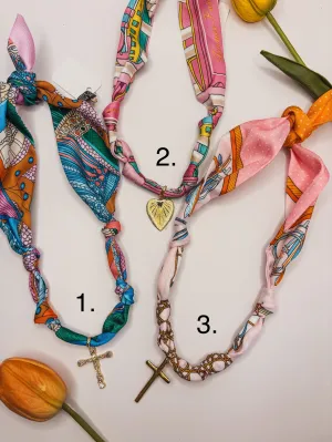 Scarf Charm Necklace