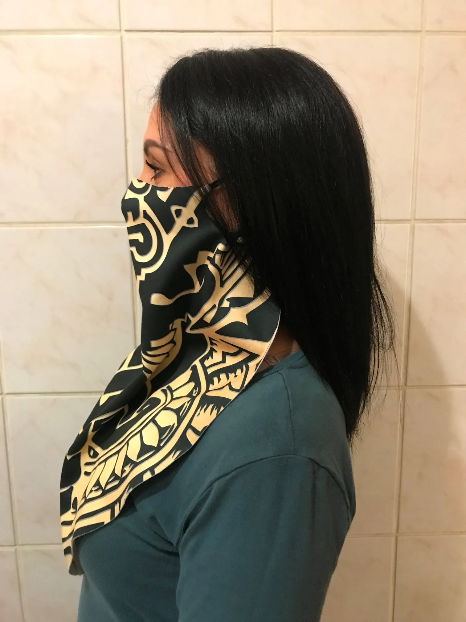 Scarf Mask - Tribal Face 01