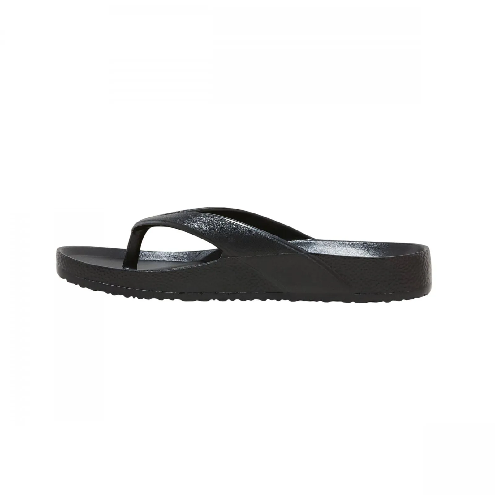 Shade & Shore Womens Traci Footbed Sandals 89258328 Black 7M