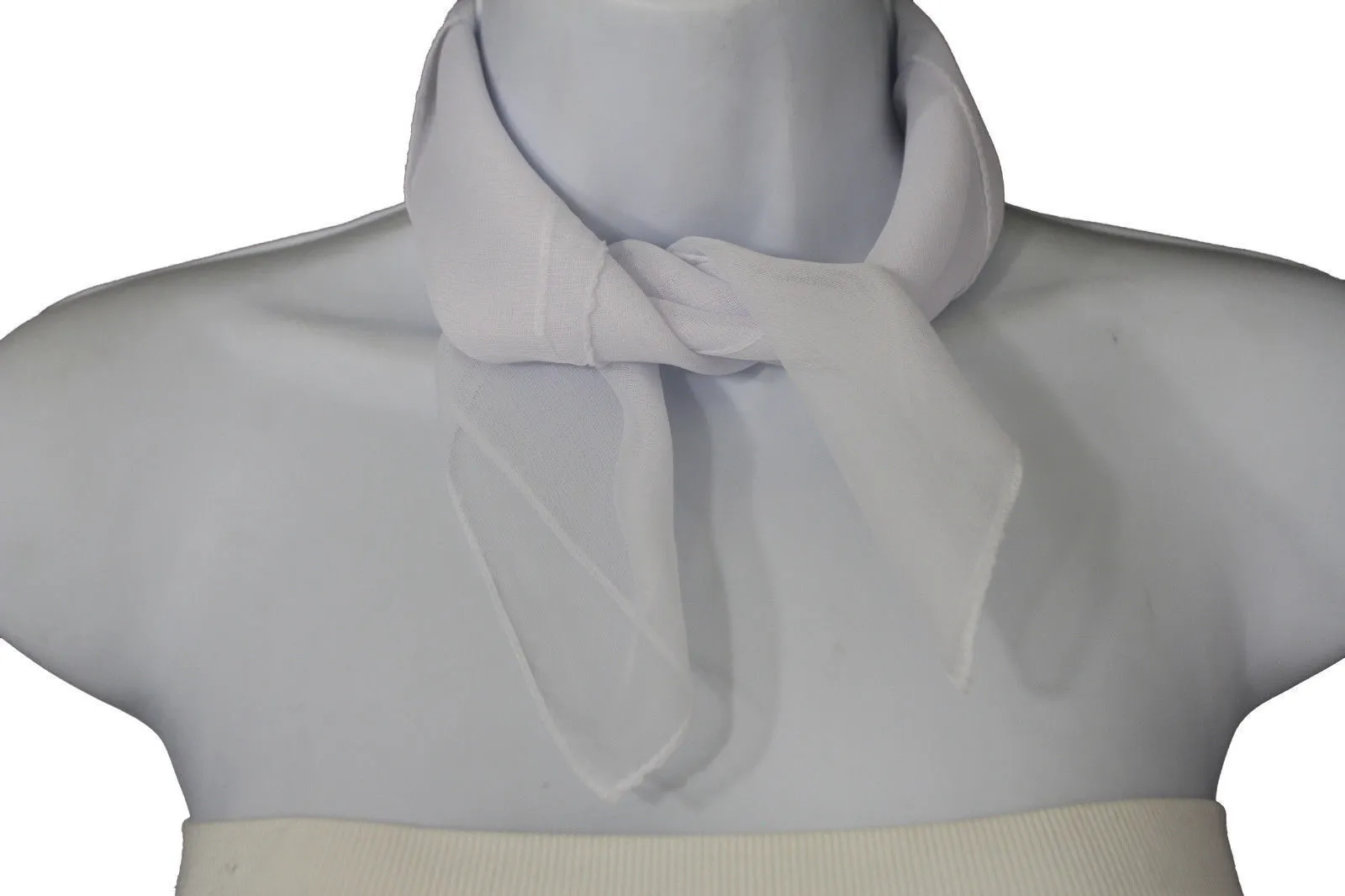 Sheer Fabric Mini Scarf